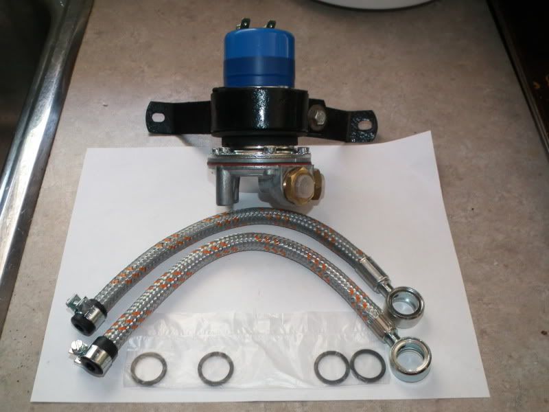 HQ Fuel pump setup. Re Fiber washers. MGB & GT Forum The MG Experience